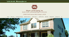 Desktop Screenshot of meyer-landscaping.com