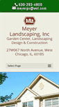 Mobile Screenshot of meyer-landscaping.com